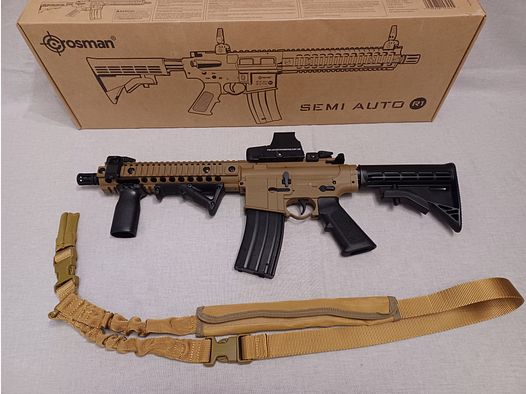 Crosman R1 / 4,5 mm BB / Blowback / CO2 / Sturmgewehr / OVP (155)