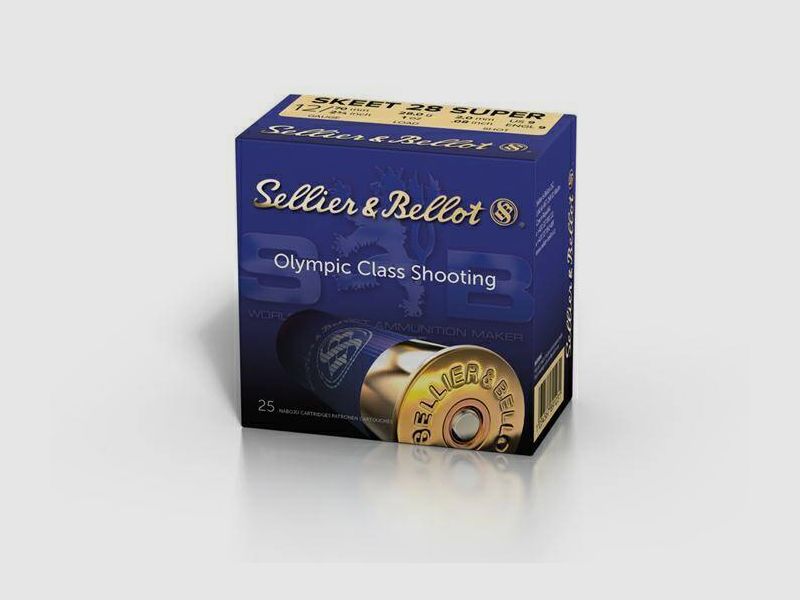 Cartucce a pallini S&B Skeet 28 Super 12/70, immagine 1 di 2