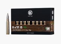 RWS 2318327 8x57 IS Evo Green 9.0g 139grs. Rifle ammunition Lead-free