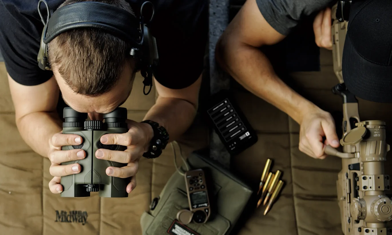 Fernglas mit Distanzmesser Safran VECTRONIX AG Vector X 12x42 mit MSR-DMR1 Absehen, MRAD, Bild 7 von 9