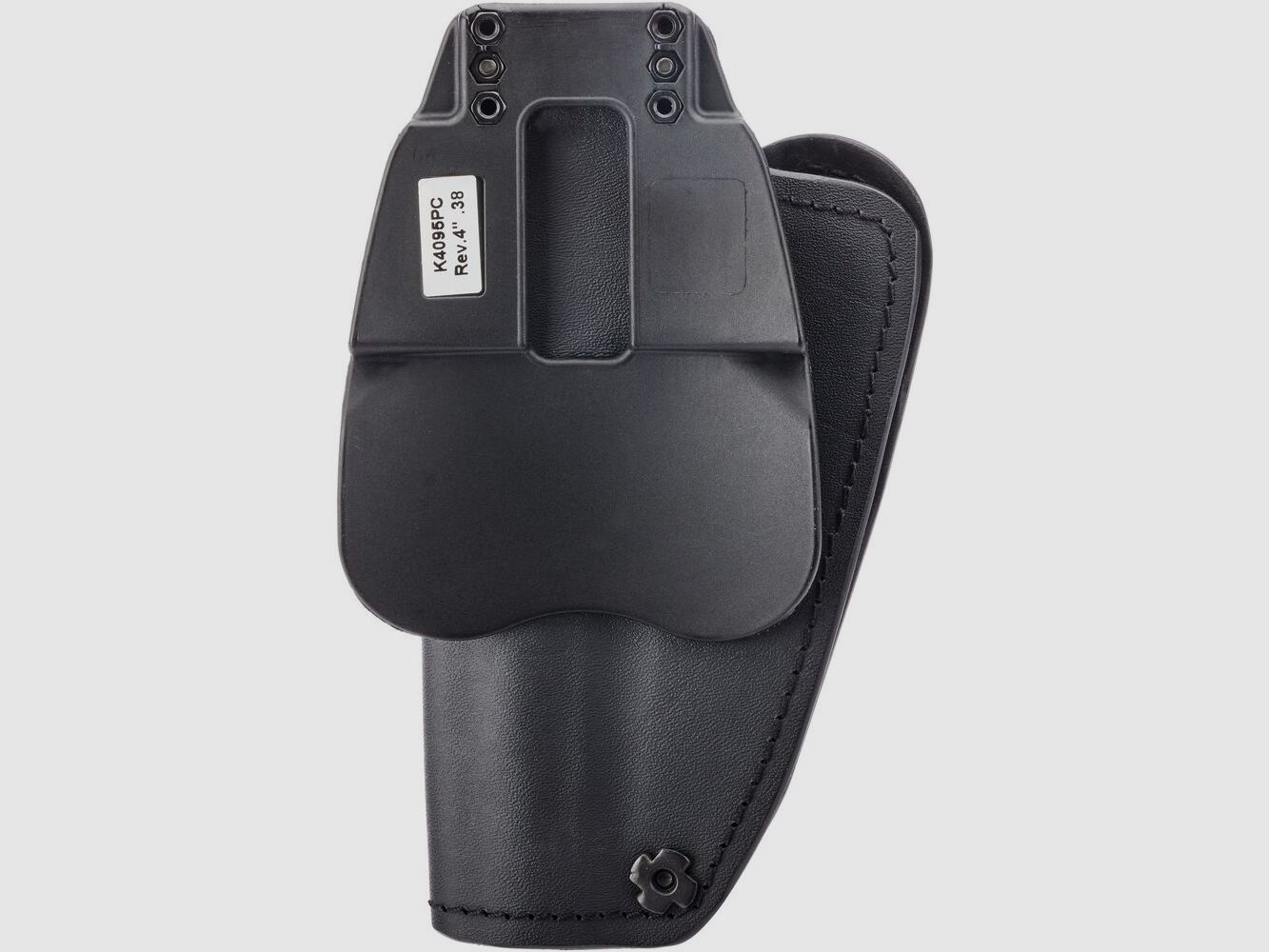 Front Line Holster Open Top Kydex Paddle gefüttert 4" Rev. 357