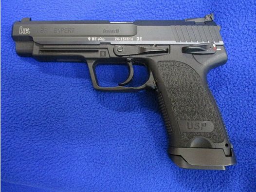 Pistolet 9 mm Luger, Heckler & Koch USP Expert z walizką i akcesoriami USP Expert