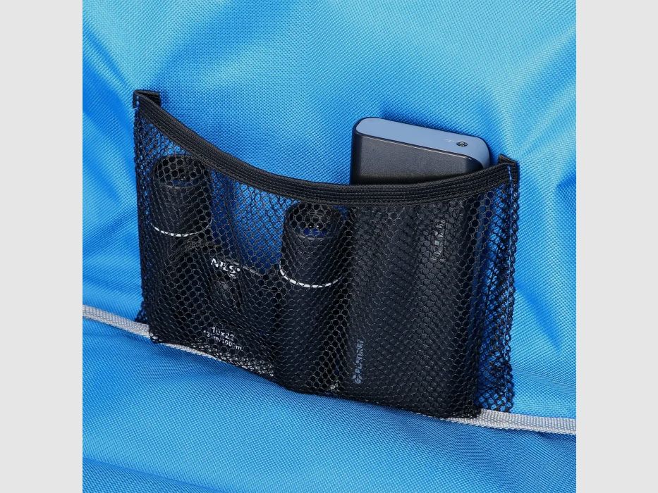 Carro de mano NC1606 Gris-Azul 125L Nils Camp