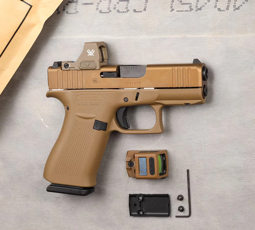 GLOCK 43X MOS Coyote Pistole cal. 9mm Para (18101), Bild 6 von 8