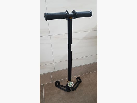PCP Pressluftpumpe Handpumpe für Airsoft Paintball Luftgewehr und KFZ 300 bar 3/4 Stufen