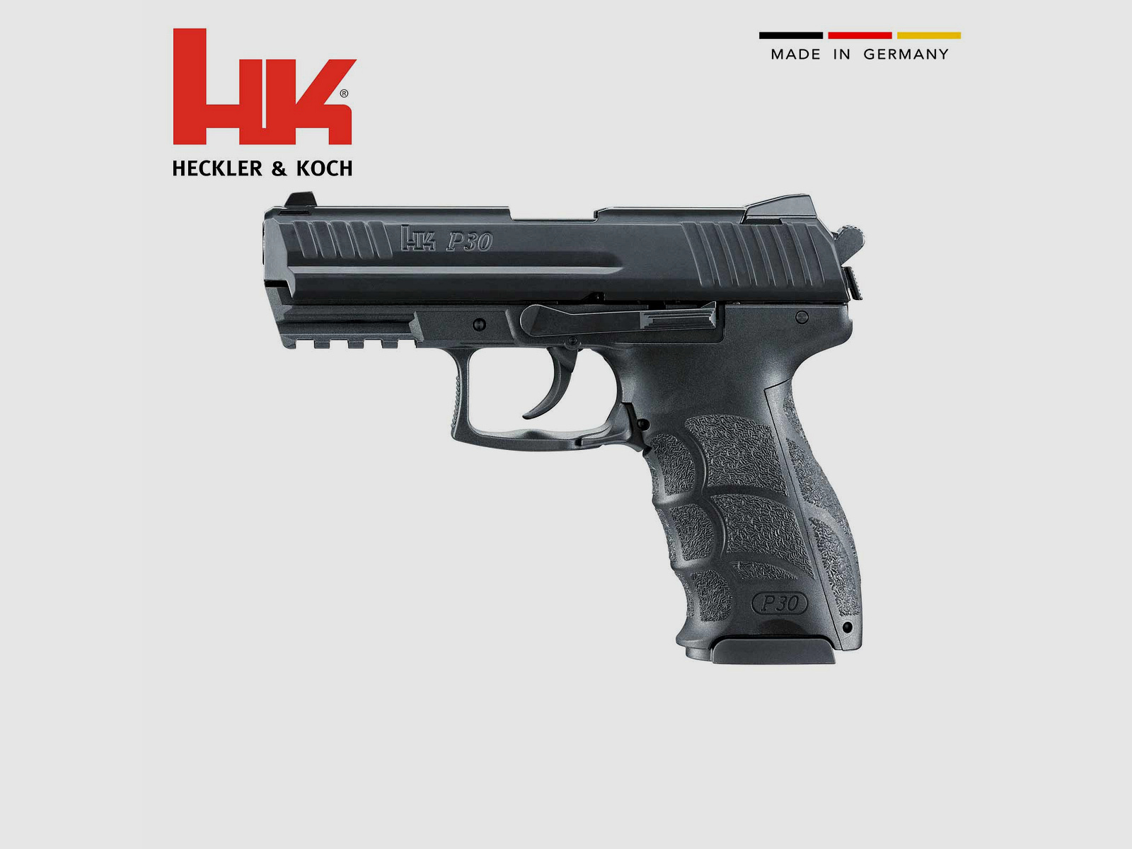 Heckler & Koch P30 Schreckschuss Pistole Schwarz 9 mm P.A.K. (P18)