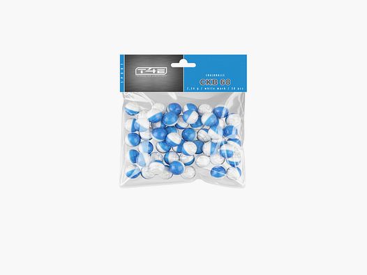 T4E Sport CKB Kreide Blau Kal. .68 – 2,34g – 50er – Paintball-Markierer