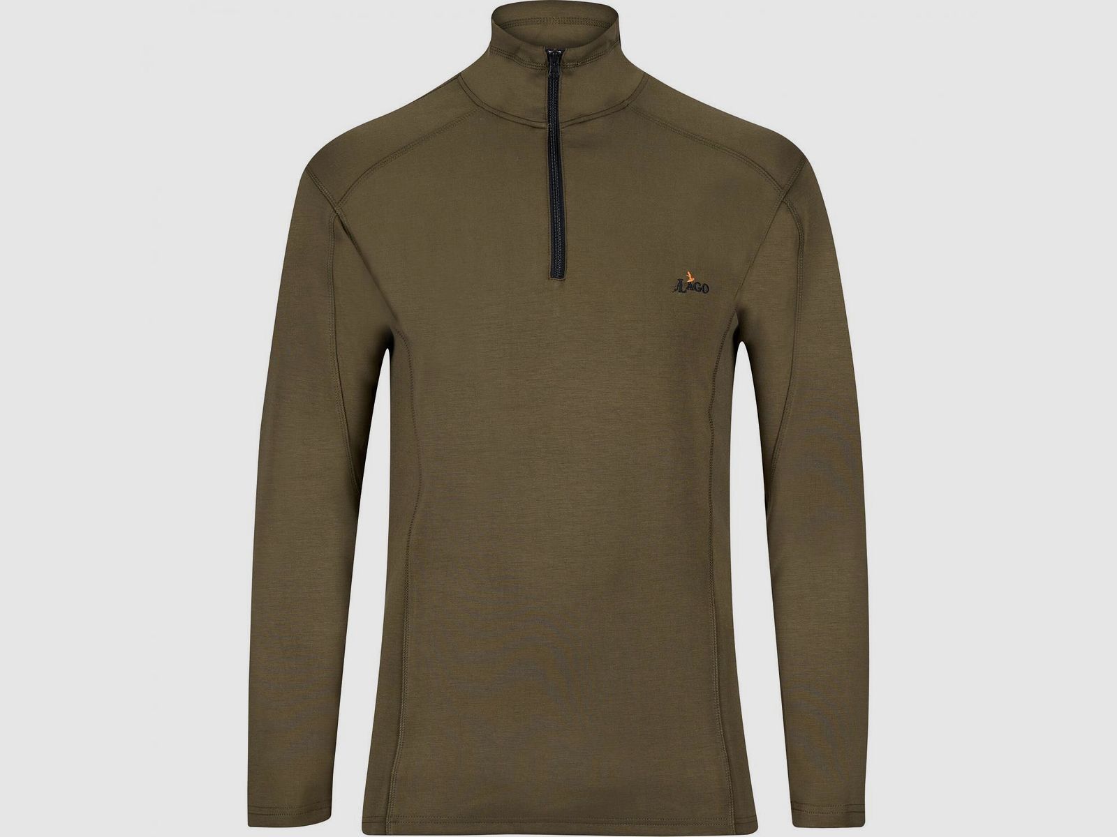 Zipperpullover Larvic Herren (Oliv)