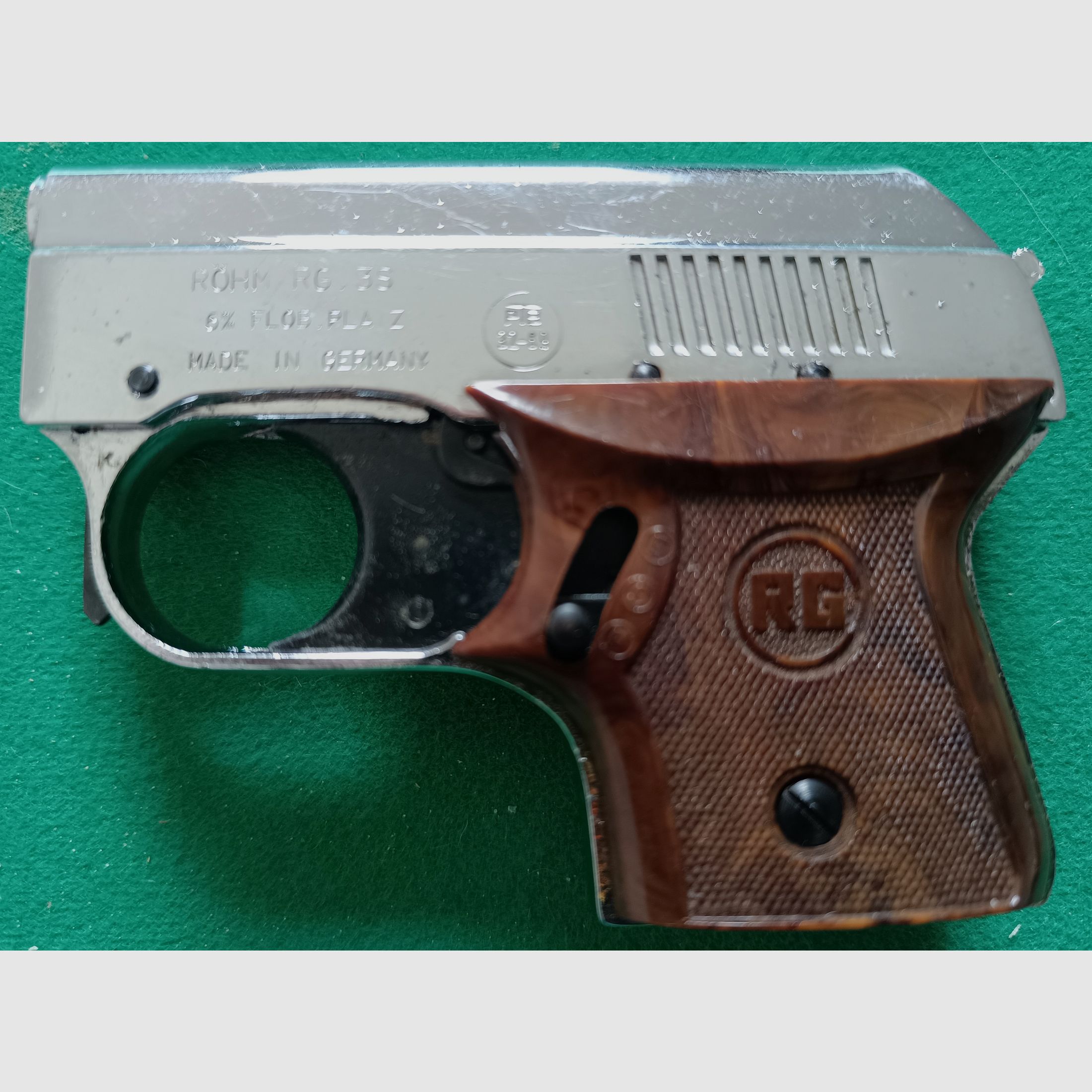 RG 3 Nickel , Chrome, selten 