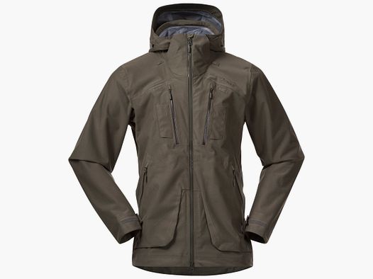 Bergans Hogna 3L Jacke Herren Green Mud L