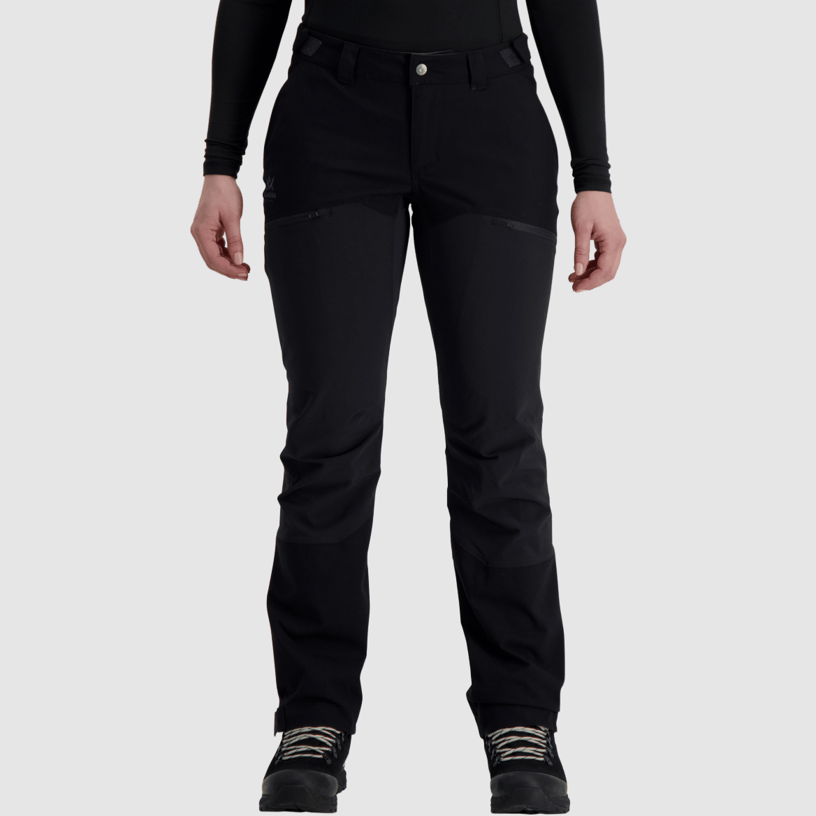 Alaska 1795 Freedom Stretch Pantaloni Donna Nero Grigio XS
