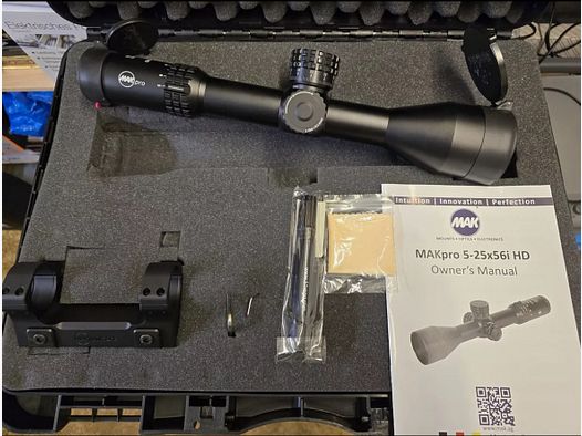 MAKpro 5-25x56 HD telescopio de mira VENTA PVP 3299,- euros