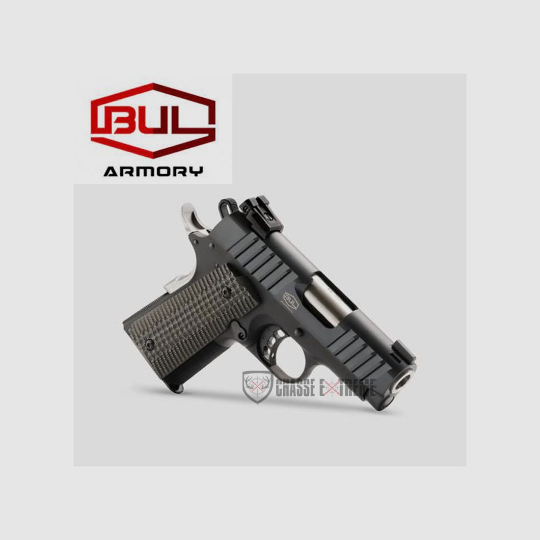 Pistole BUL 1911 Ultra Schwarz, Bild 2 von 5