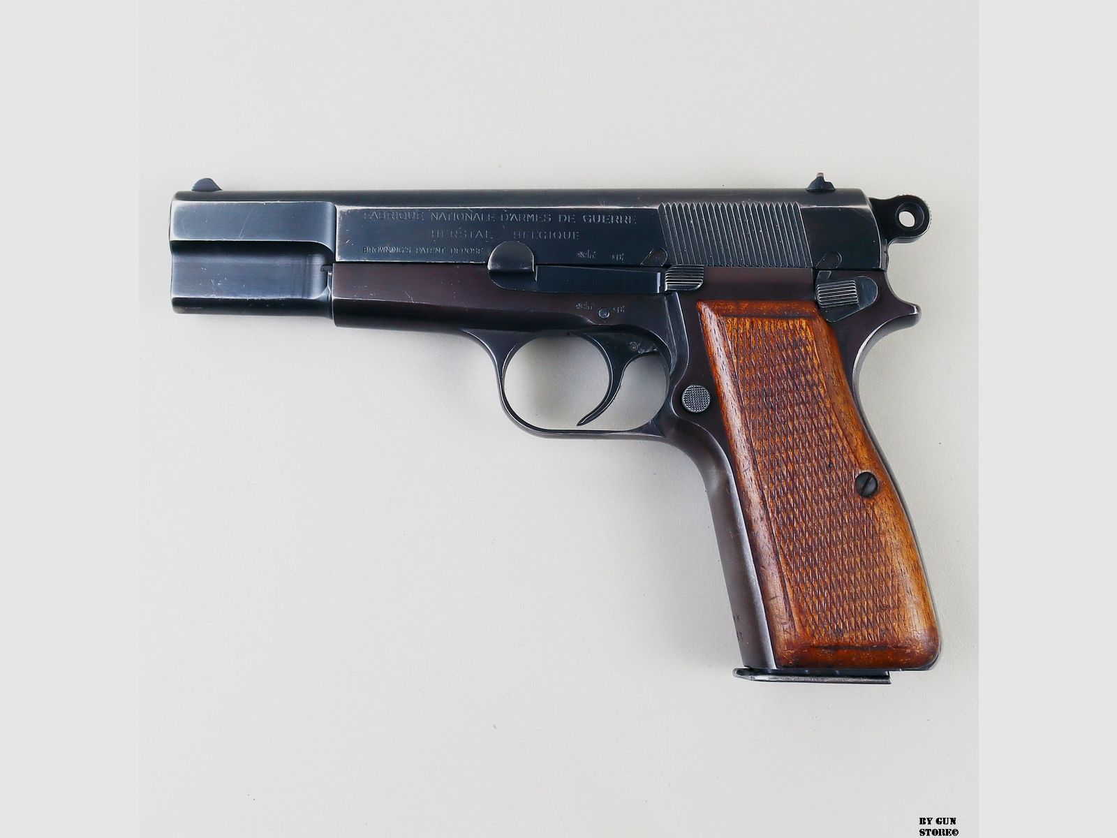 Pistola Fabrique Nationale F.N. mod. HP35 LGK cal. 9×19 matr. 1164, imagen 1 de 9