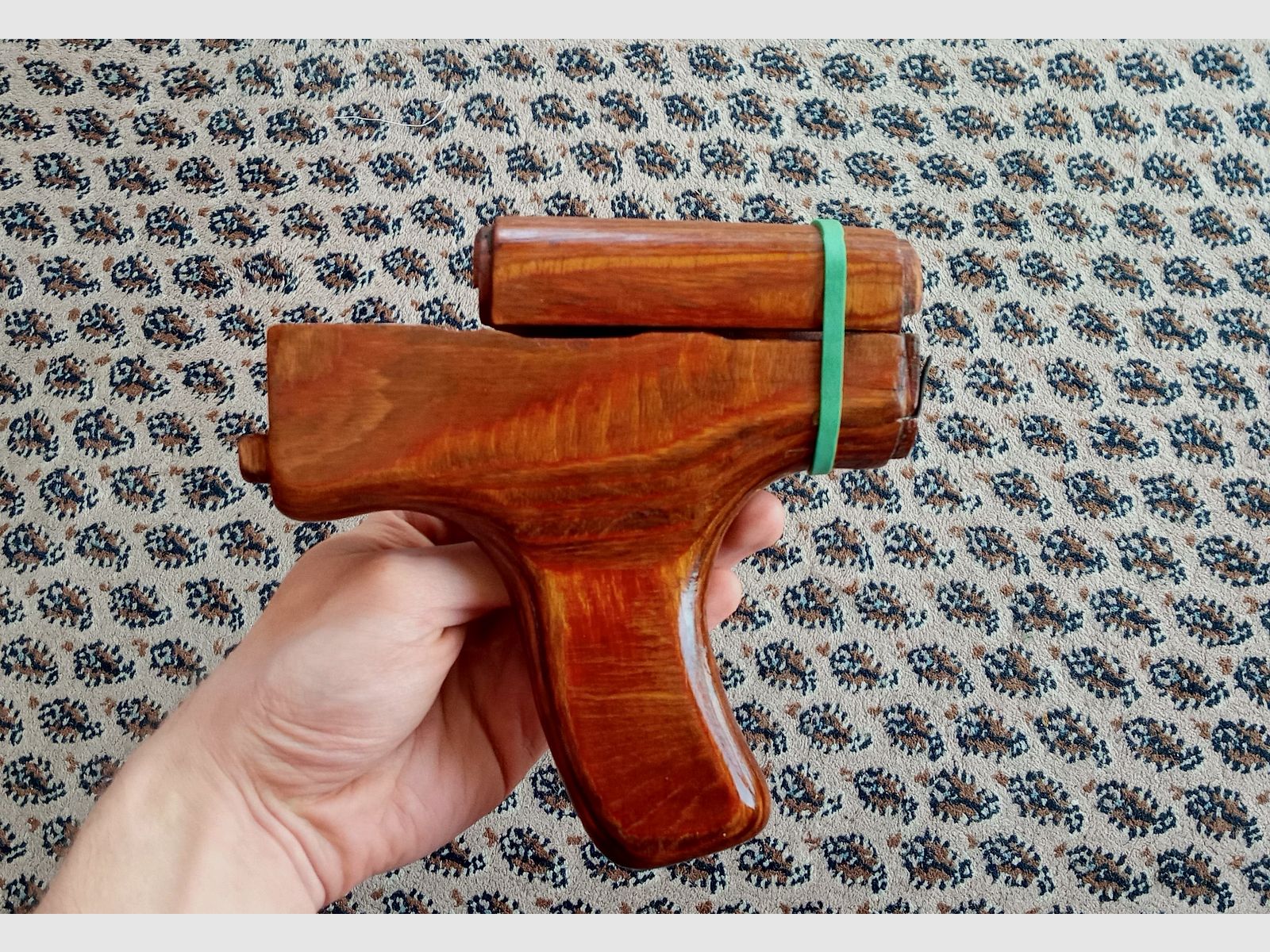 Originele Roemeense AK handbescherming s.g. Ezel-Pimmel (Uluc) Laagjeshout Romy Donkey Dong voor PM md.63 md.90 AIMR AIMS // AKM voorhand ideaal voor Cugir WASR