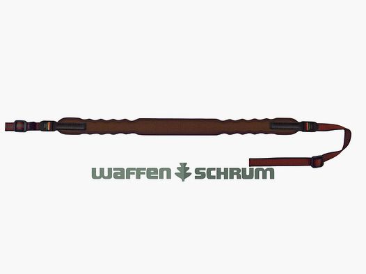 Niggeloh Gewehrriemen Elegant Neopren - Braun für Flinte