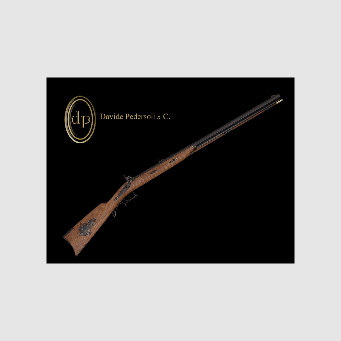 PEDERSOLI Vorderlader-Gewehr TRYON TARGET STANDARD, 1845, Kaliber .54 (P18)