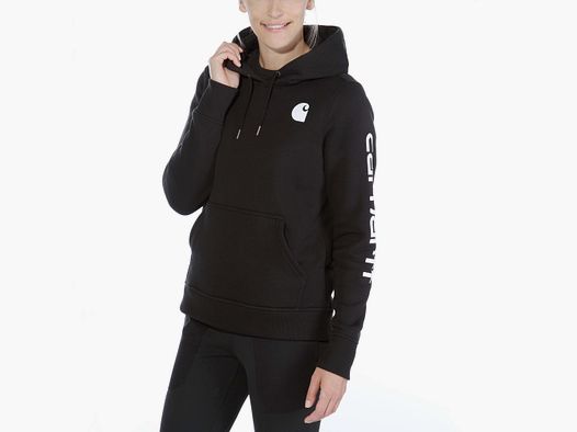 Carhartt Clarksburg Hoodie Donna Nero XL