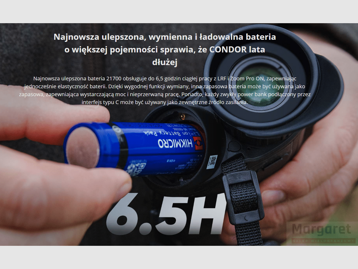 Termowizor HIKMICRO CONDOR CQ35L 2.0 LRF, zdjęcie 8 z 8