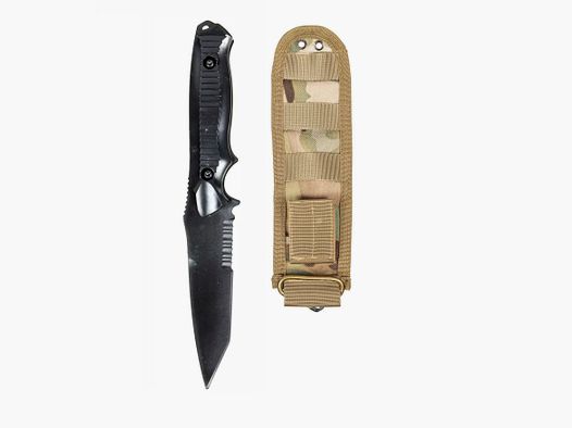ACM TD202 Trainingsmesser mit Scheide - MC/Schwarz/schwarz