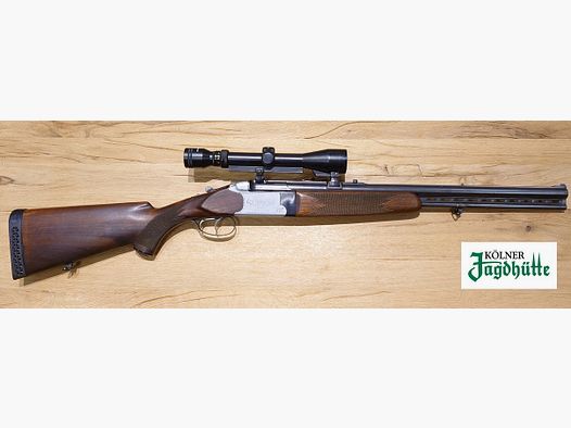 Bockbüchsflinte Kettner Mod. Puszta Cal. 7x65R 12/70