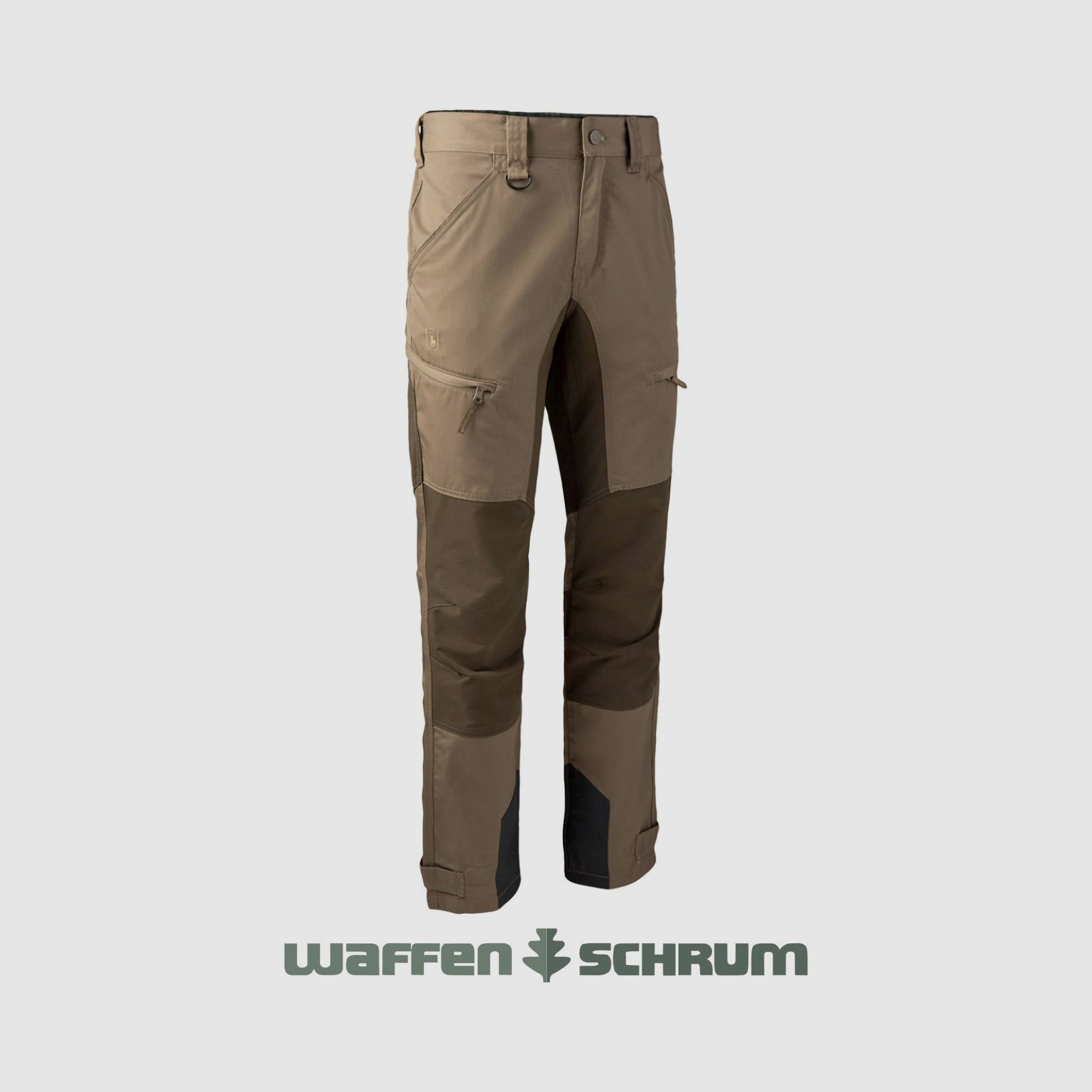 Deerhunter Hose Rogaland Strech mit Kontrast Driftwood