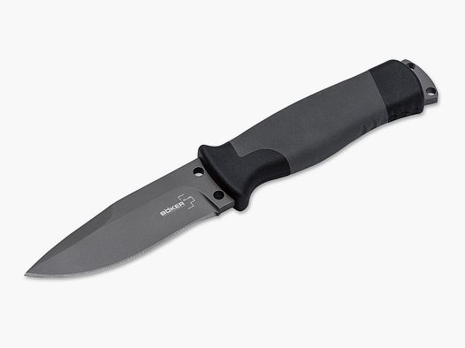 BKER Plus Outdoorsman kompaktes Outdoormesser mit Nylonscheide