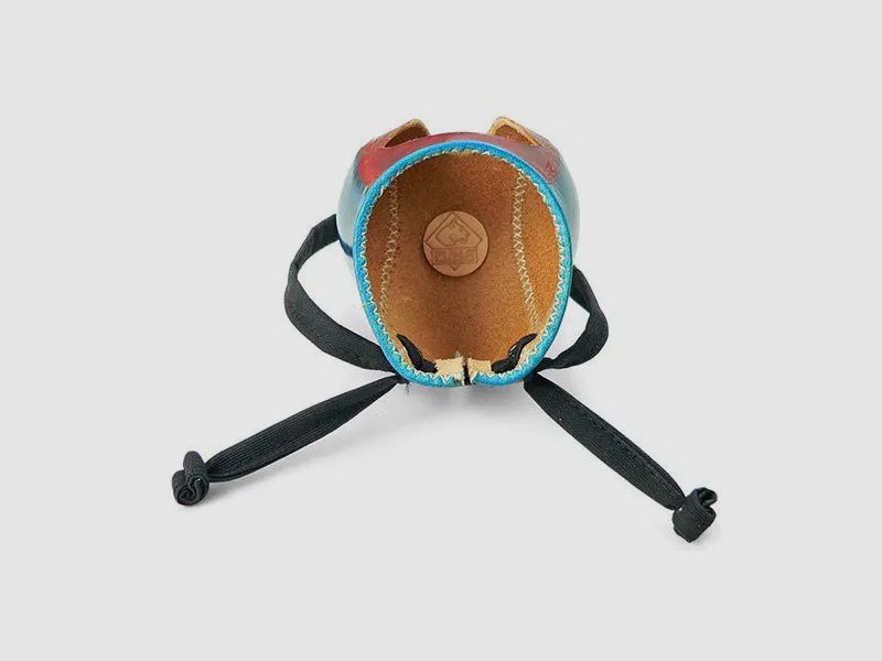 Puma Falcon Hood, blue/brown, sewn, size 4.5