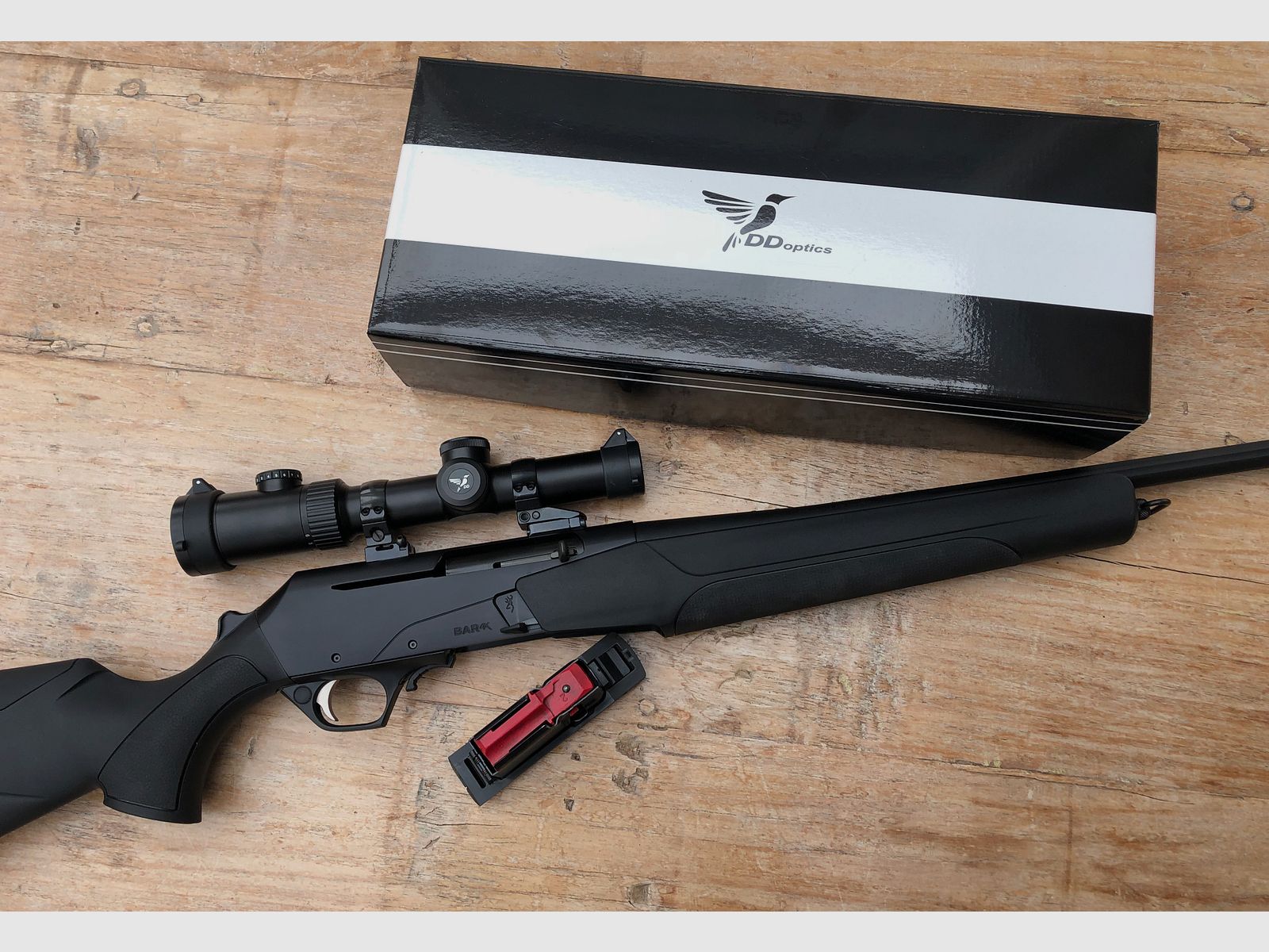 Wie neu, nur eingeschossen: Browning BAR 4x Hunter .308 mit DDOptics Drückjagdglas