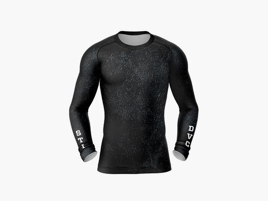 DED STI Competition T-shirt a Compressione a Manica Lunga Scuro, taglia: L, Tipo di abbigliamento: Donne
