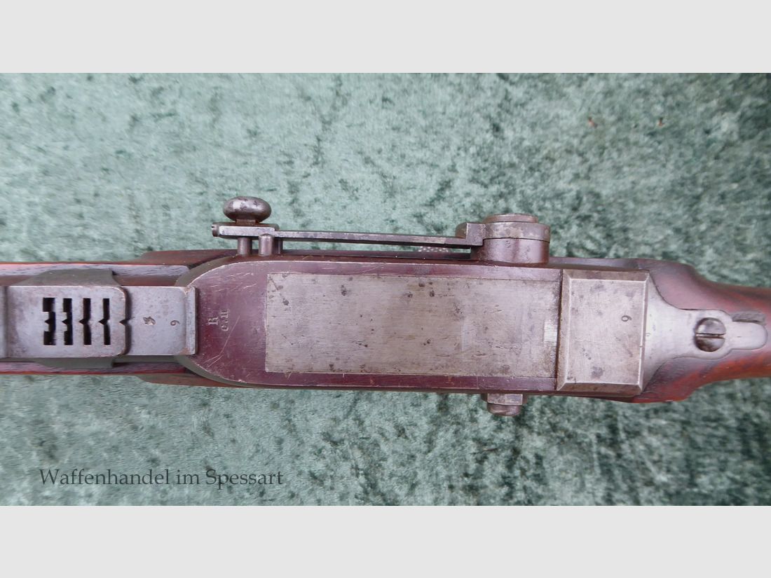 Perkussion Kammerladergewehr M1846/55 Crause Herzberg für Norwegen, Bild 2 von 10
