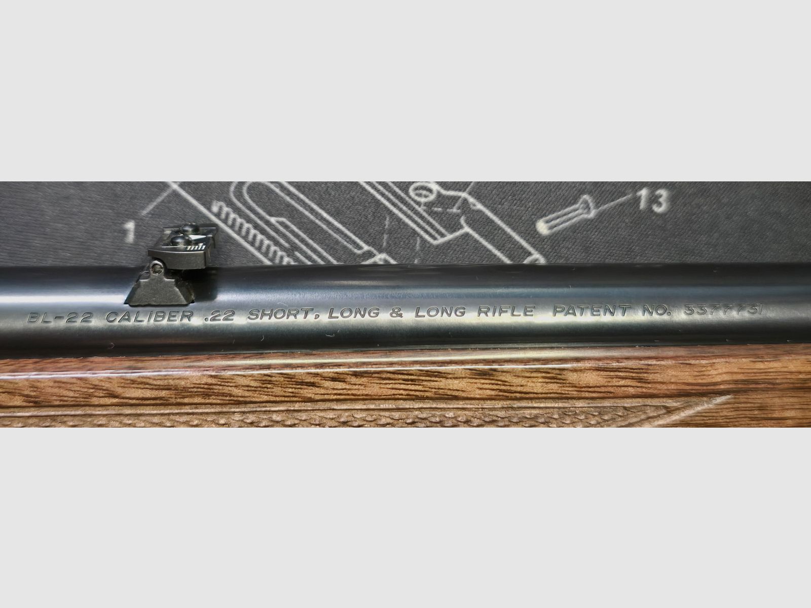 Carabine à levier sous Browning .22