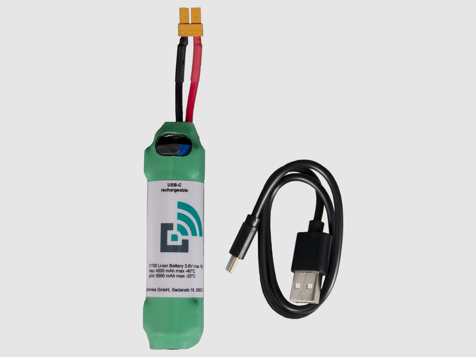 Trapmaster Ersatzakku fr Melder mit gelbem Stecker