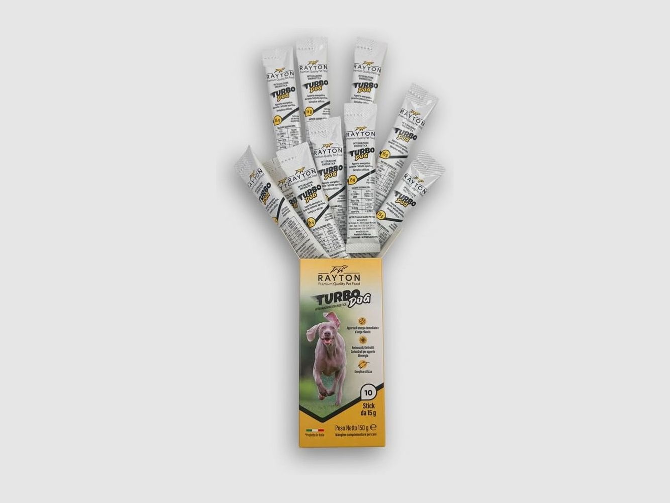 BITRABI TURBO DOG – Voedingssupplement voor honden - VEGAN - Huisdiervoeding, afbeelding 2 van 3