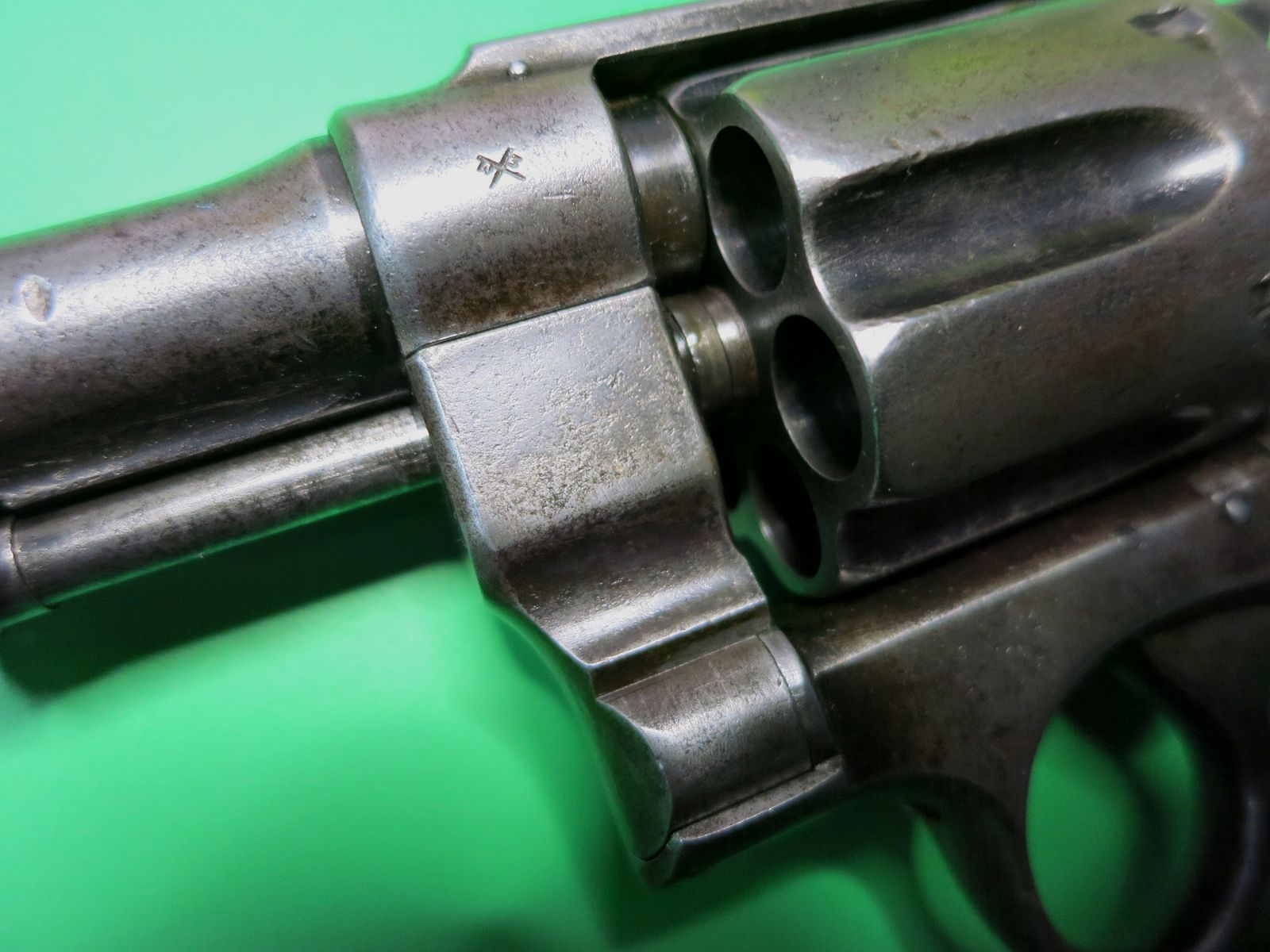 Revólver SMITH&WESSON modelo 44, M1915, .455Webley WKI Ejército de EE. UU. + Reino Unido, modelo 1 -Triplelock #73