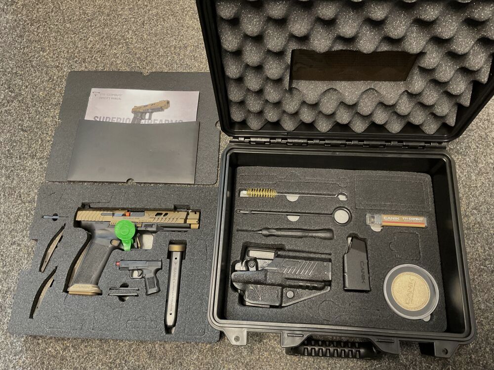 Canik TP9 TTI Combat 9mm Luger