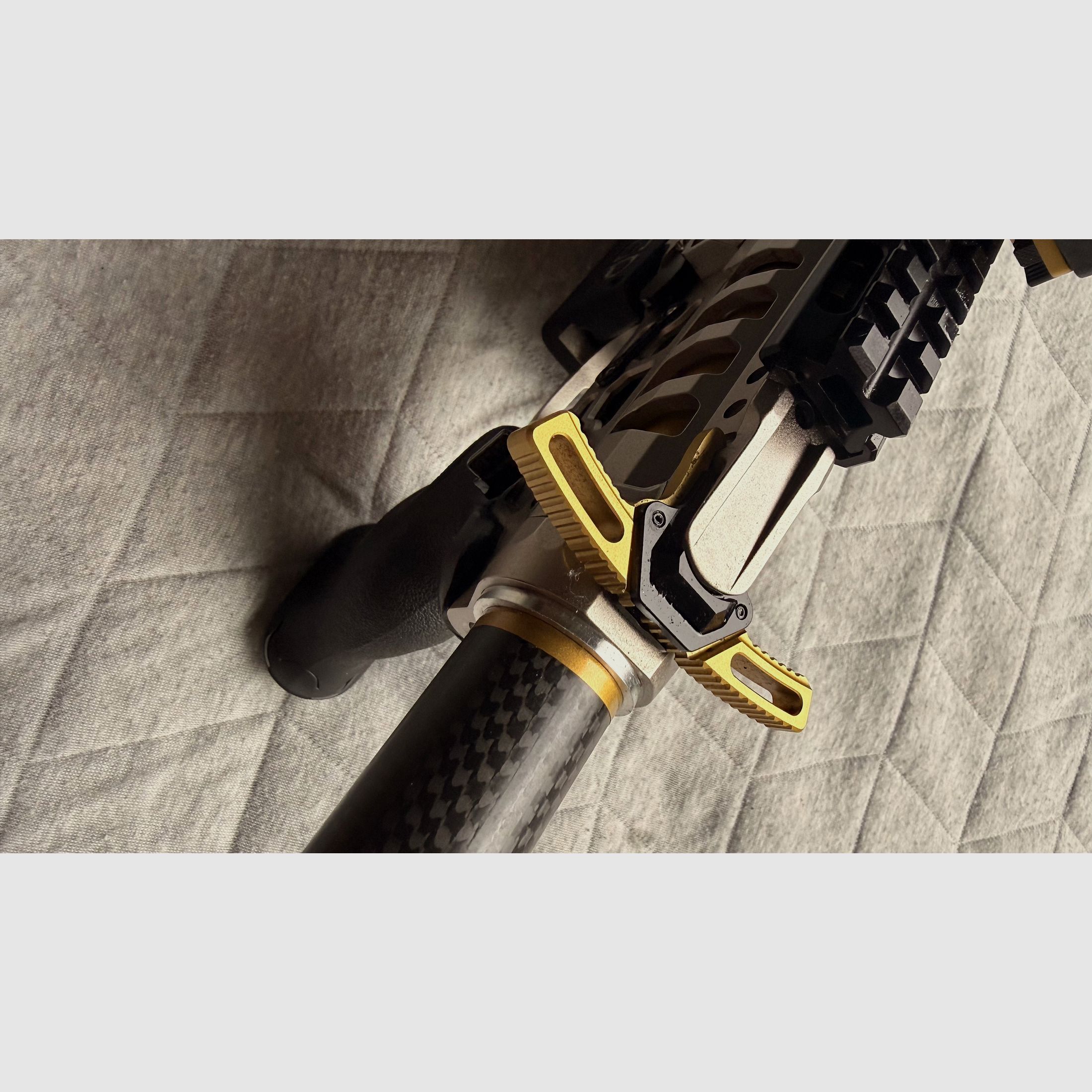 IPSC PCC Schoger Arms 9mm Geweer in Topstaat AR15 Race Gun geen Hera, Schmeisser, 3G Sports halfautomatisch geweer MBX Hyperfire