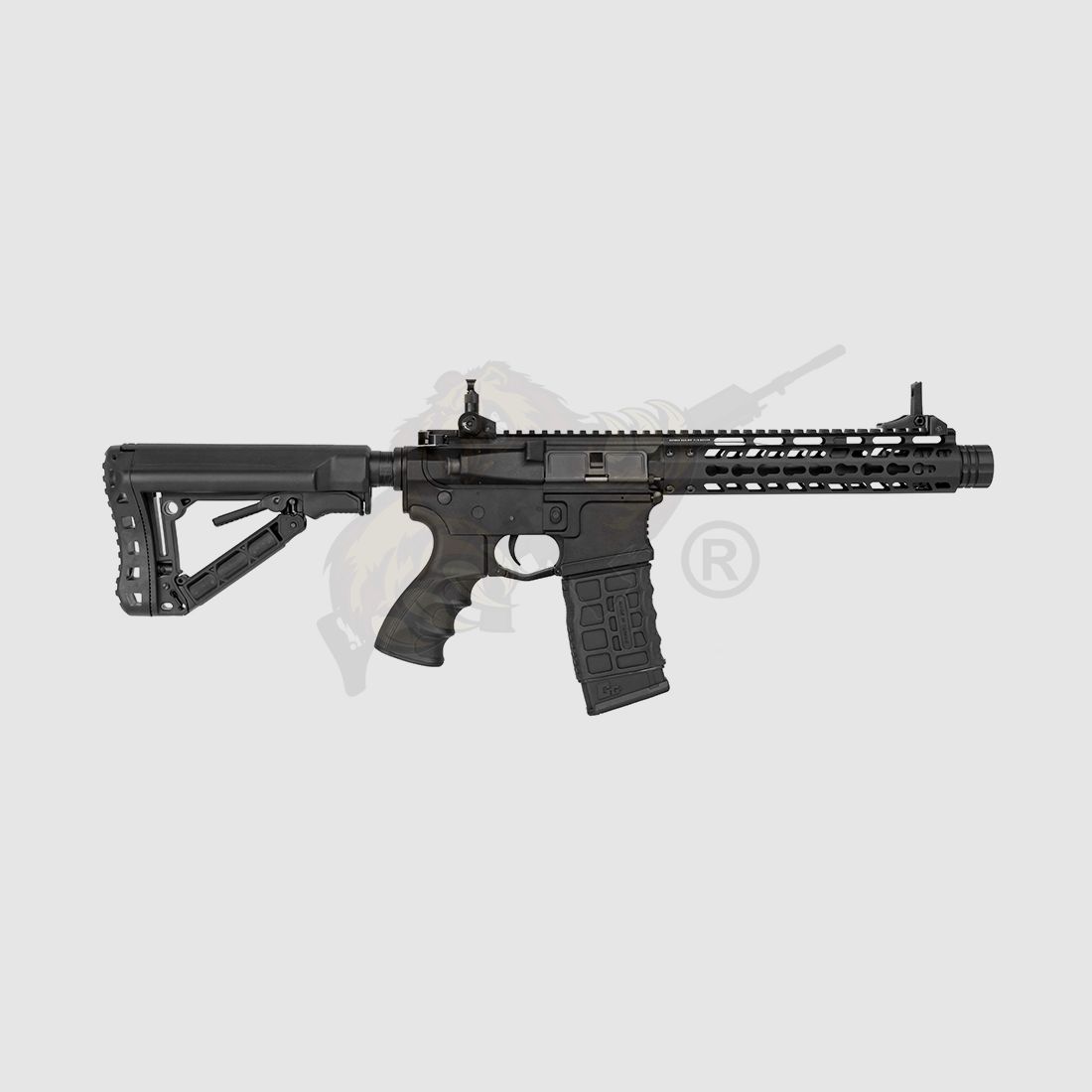 G&G CM16 Wild Hog 9" Airsoft mit ETU - max 0,5 Joule