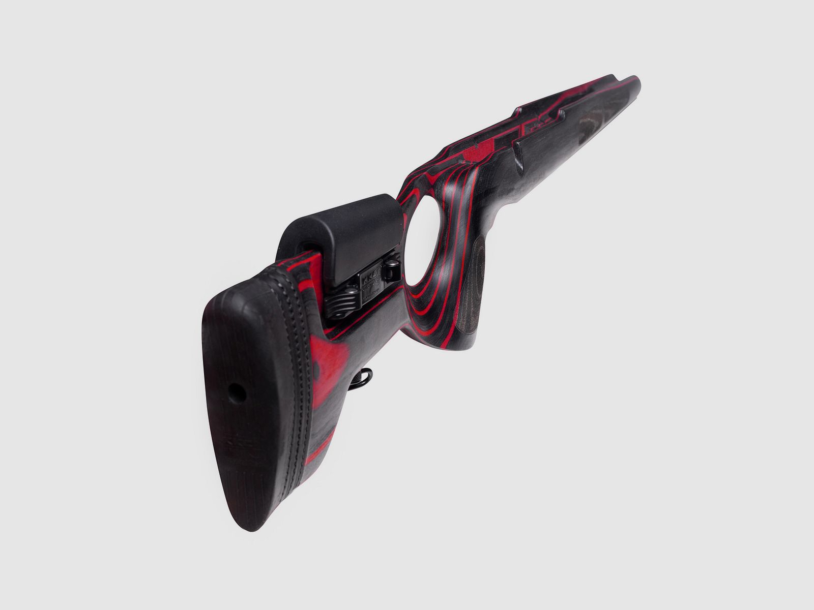 KKC DuoGrip - Jagd-Sportschaft - Farbe: schwarz/rot