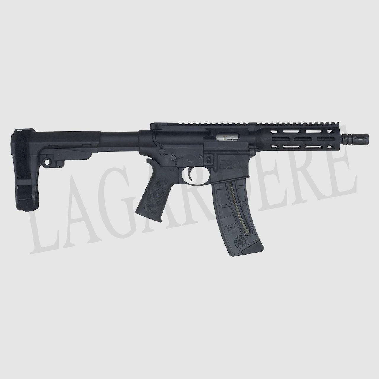 SMITH & WESSON M&P 15-22 8" SCHWARZ (SEMI-AUTOMATISCHE .22 BÜCHSE)