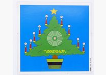 Krüger-Schießscheiben Glücksscheibe Tannenbaum bunt Schießscheiben