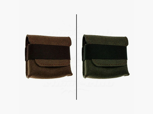 Albrecht Kind GmbH felt cartridge case for 5 bullet cartridges and 4