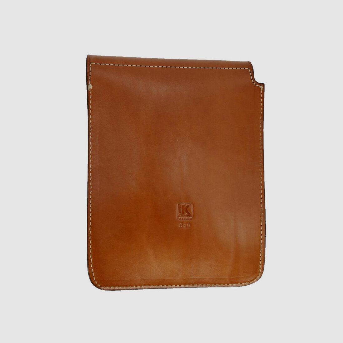 Triple K Tablettasche m/Trageriemen braun