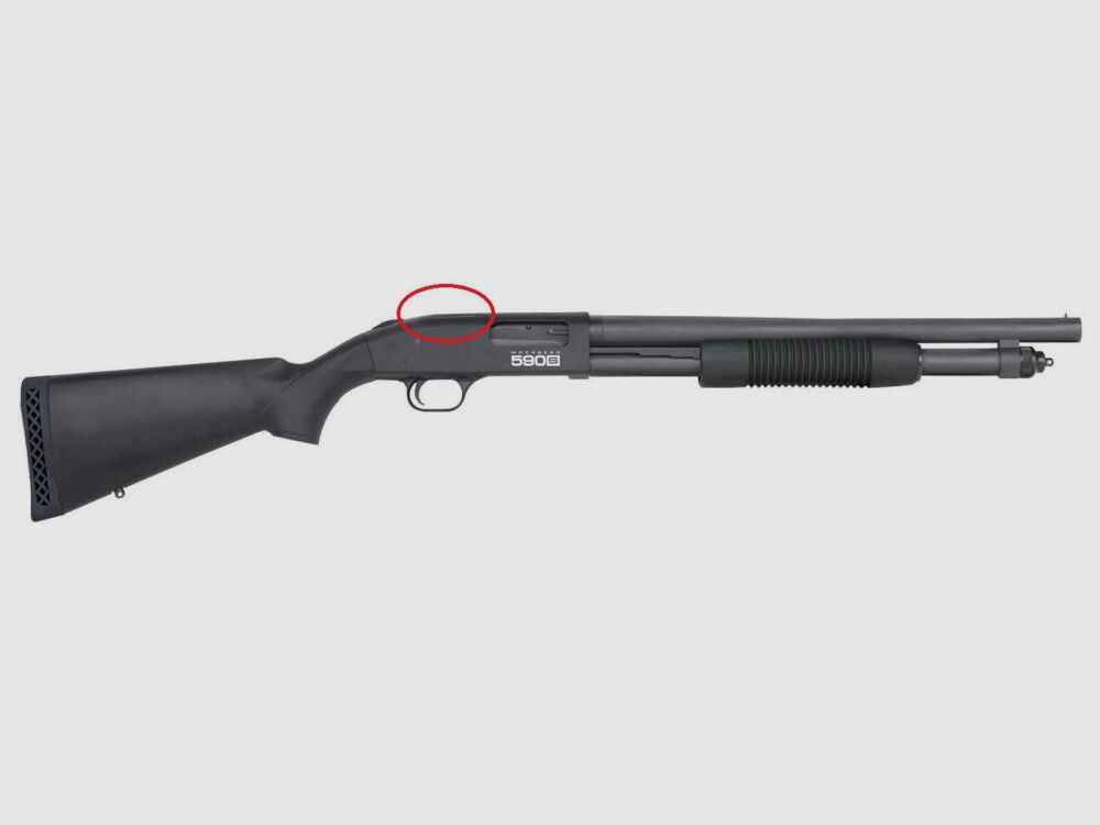 Mossberg 590S Optic-Ready 18,5" (5 Zoll) Black 12/76