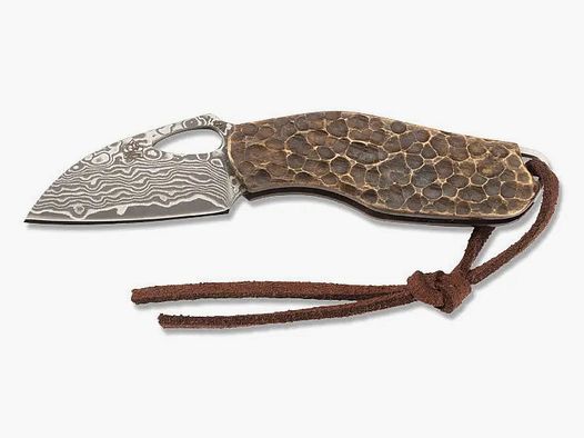 PUMA TEC Mini Coltello da Tasca, Damasco (Coltello Miniatura)