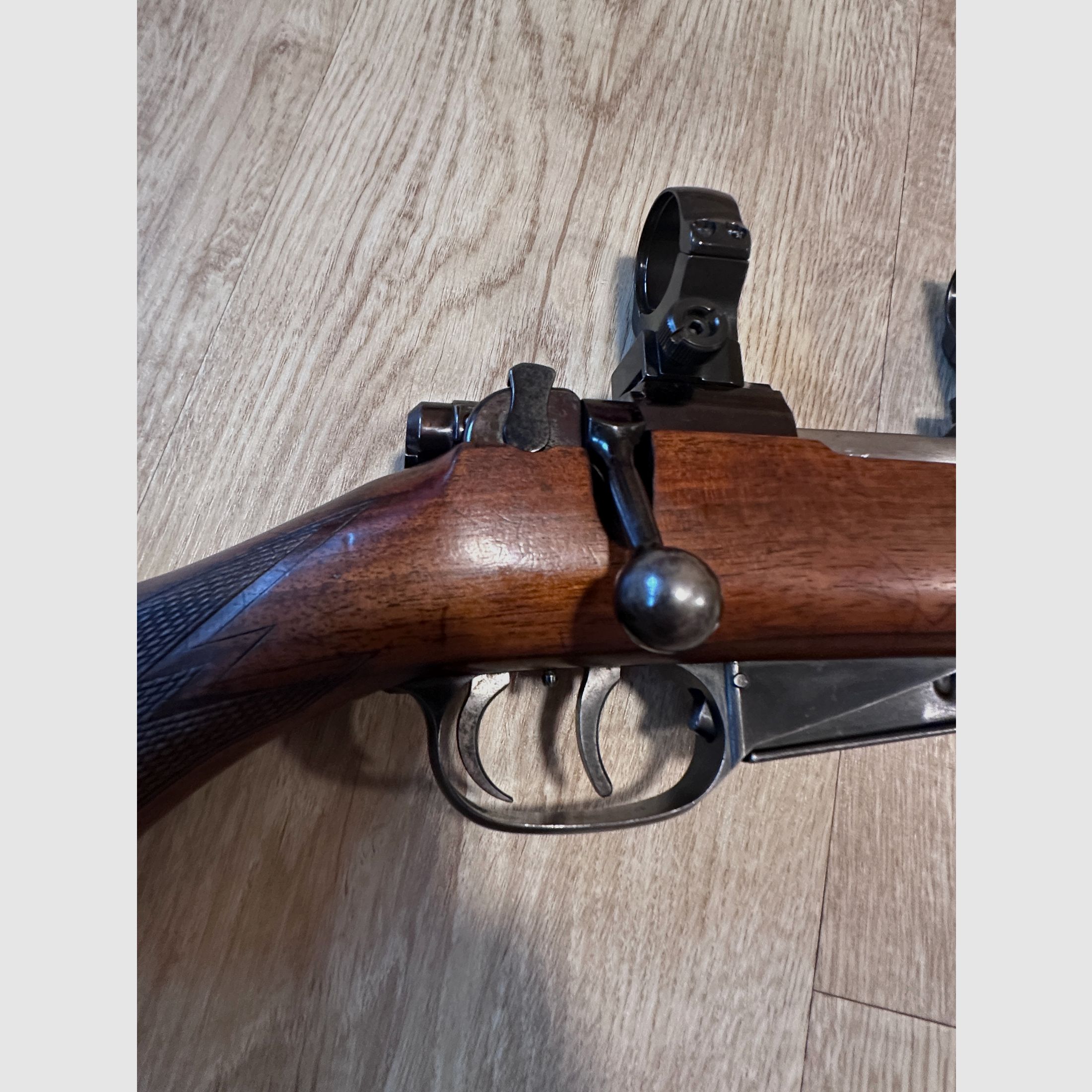 Krico Mod. 600 .222 Rem. with German set trigger – year of manufacture 1957 – collector's item, image 3 of 4