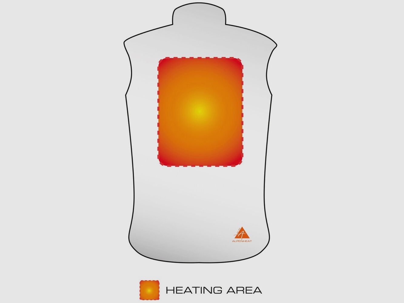 Alpenheat Gilet Chauffant Alpenheat FirePerfAPP S, image 4 sur 7