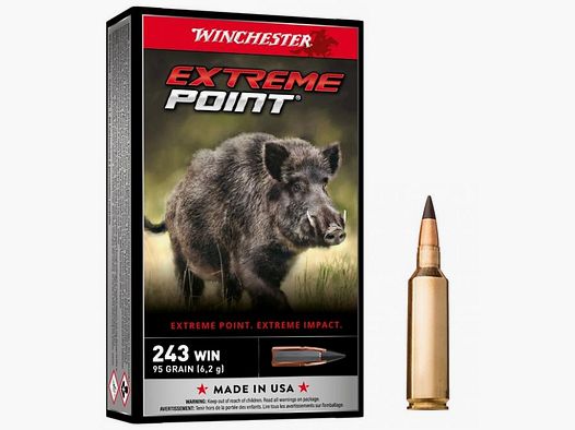 WINCHESTER Kal.243 Win Extreme Point 95 grains – 6,1 Gramm /20
