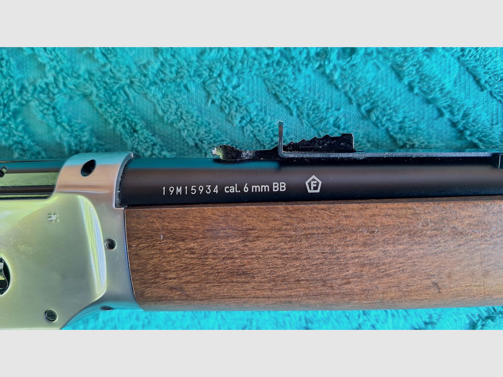 Legends Cowboy Rifle Chrom-Finish 6 mm BB Co2 rifle