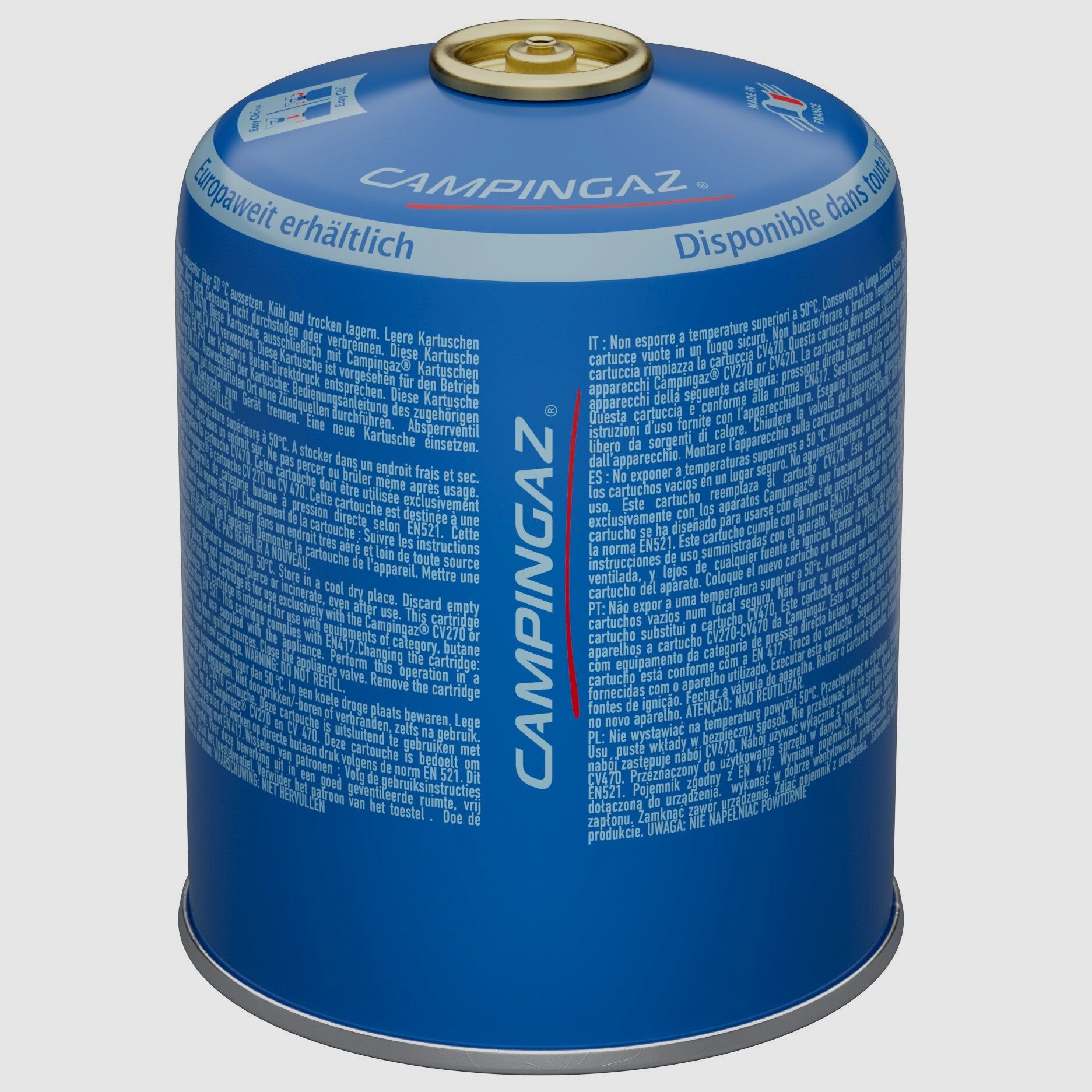 Cartuccia di gas CV 470 Plus 450 g, immagine 3 di 3